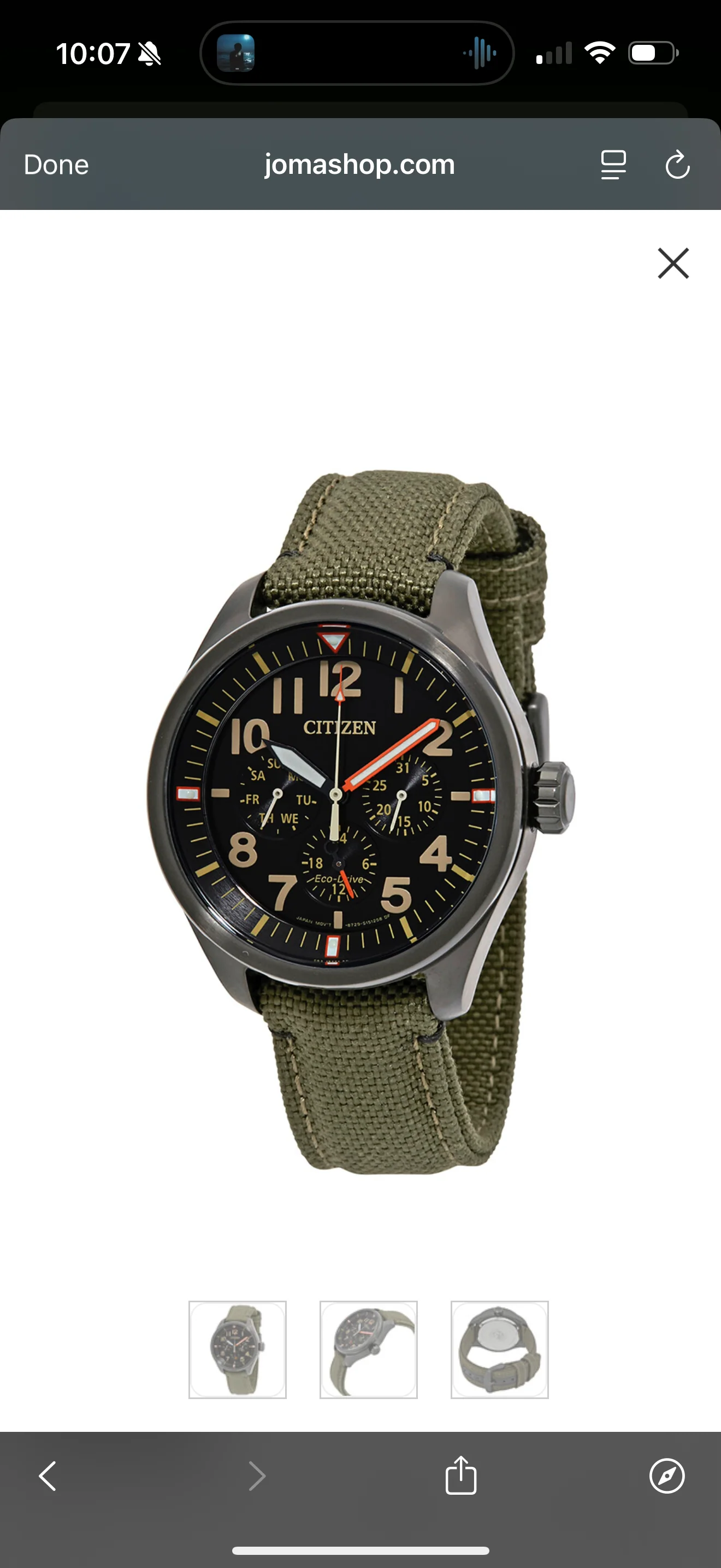 C100) Citizen Chandler Multifunction Black Dial Men's Watch
Item No. BU2055-16E