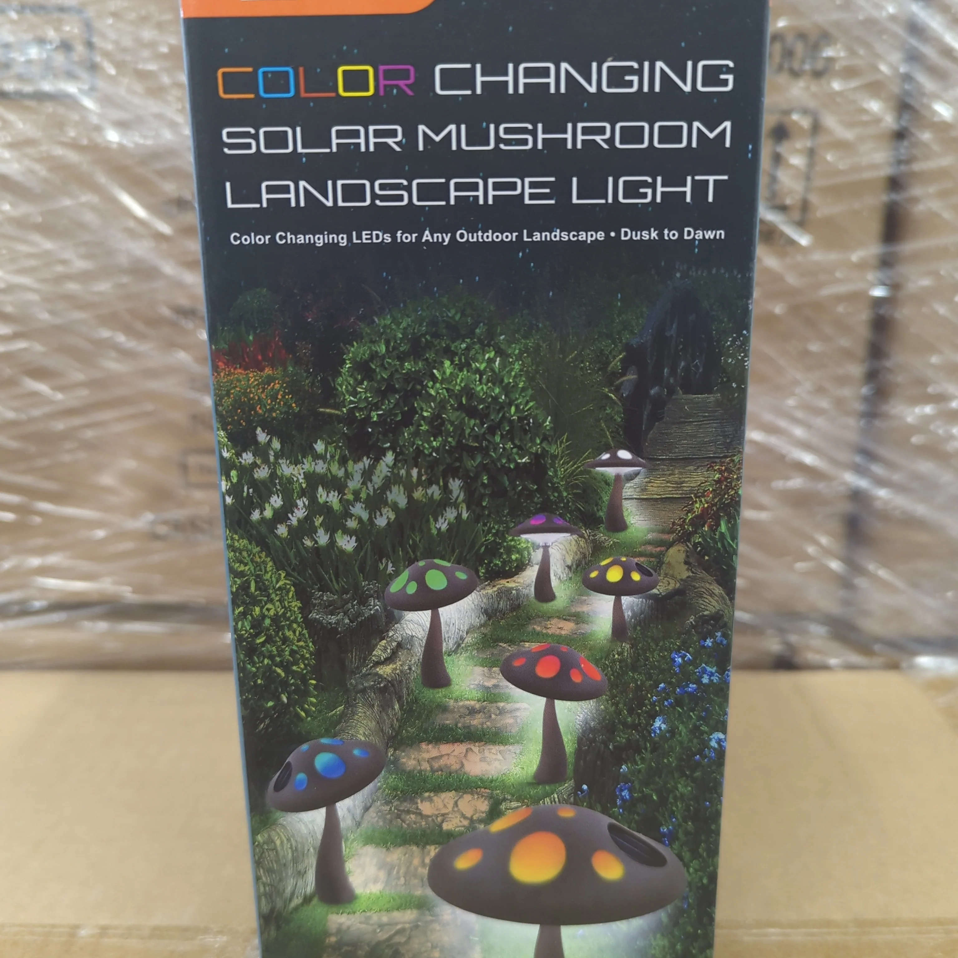 Color Changing Solar Mushroom Landscape Lights -Large - Image 2