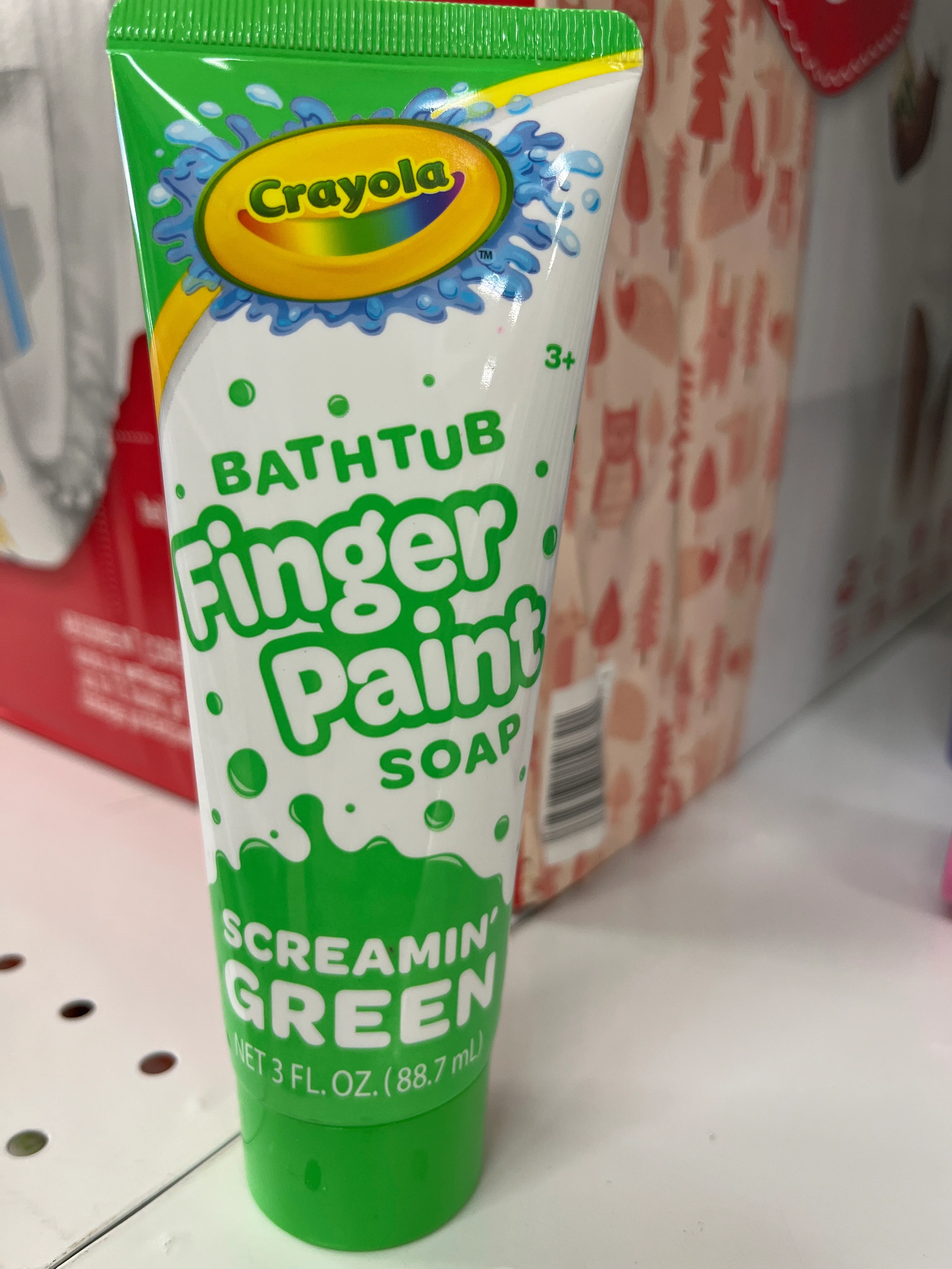 Crayola fingerprint green